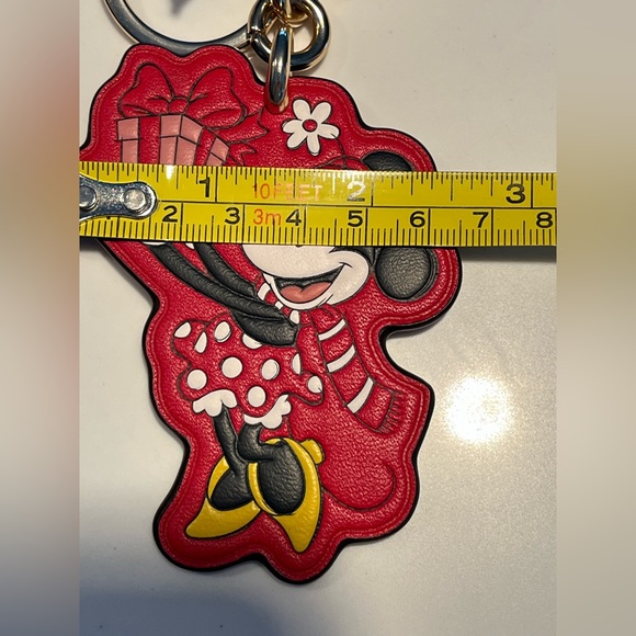 NWT Minnie Mouse x coach keychain.  Super cute! - Picture 4 of 5